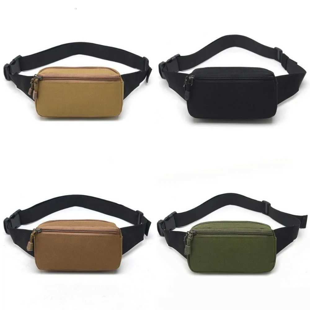 Waterproof Men Sports Waist Bag Zipper Oxford Fashion Chest Bag Lightweight Large Capacity Marathon Running Bag Men WomenL251024