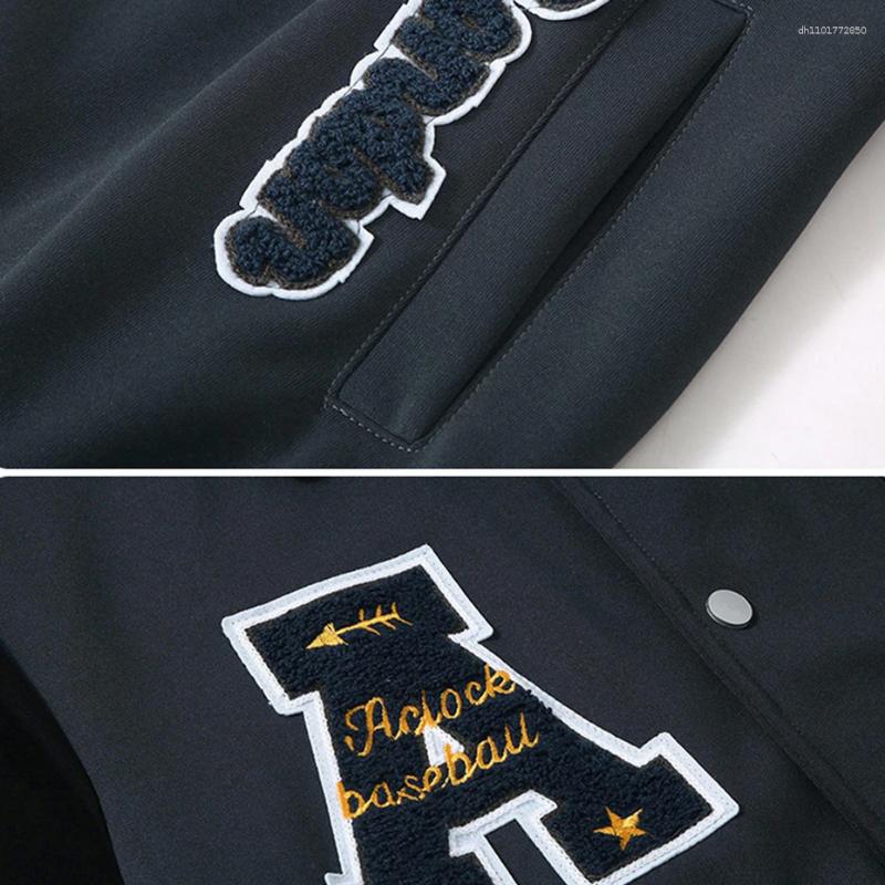 Men's Jackets 12XL Plus Size Varsity Jacket Men Patchwork Embroidery Baseball Spring Autumn Coat Male Big