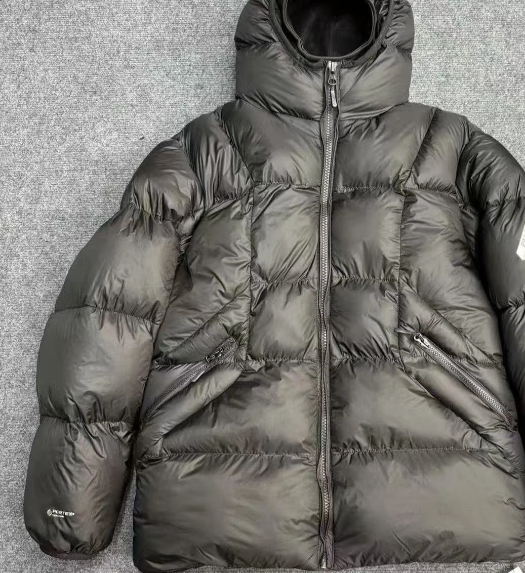 PA Down Cotton Jacket Autumn Winter Outdoor Warm Face Mask Sports Jacket Mens and Womens Windproof and Waterproof Hooded 251023