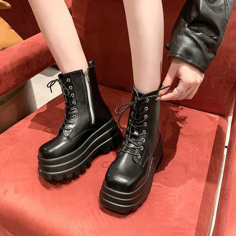 Style Fashionablecomfortable Short Boots for Heighteningslimming Thicksoled Womens Boots 9 Cm Catwalk Knight Boots for Women W251024