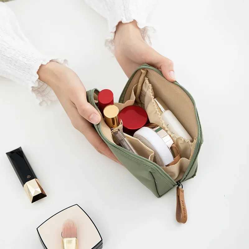 Multiple Colors Dacron Travel Storage Bag Partitioned Cosmetic Pouch Handbag Lipstick Pack Waterproof Large Capacity Makeup BagT251024
