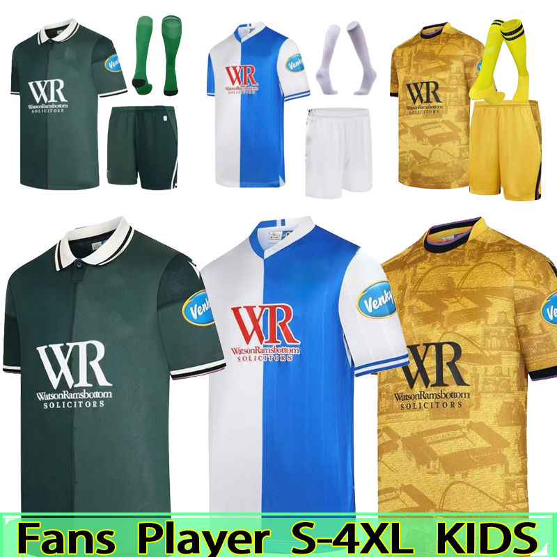 2025 2026 Blackburn Retro Soccer Jerseys Rover 25 26 OHASHI SHEARER GUEYE DOLAN SIGURDSSON BRITTAIN TRAVIS HEDGES 1994 1995 Vintage Football Shirt MEN kids kit 4XL