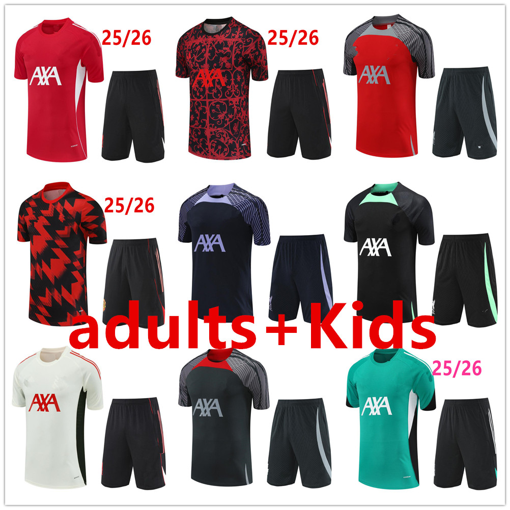 23 24 25 NENliverpo olfc soccer tracksuits football training suit train DARWIN Luis Arnold MAC ALLISTER tuta kit men and kids survetement