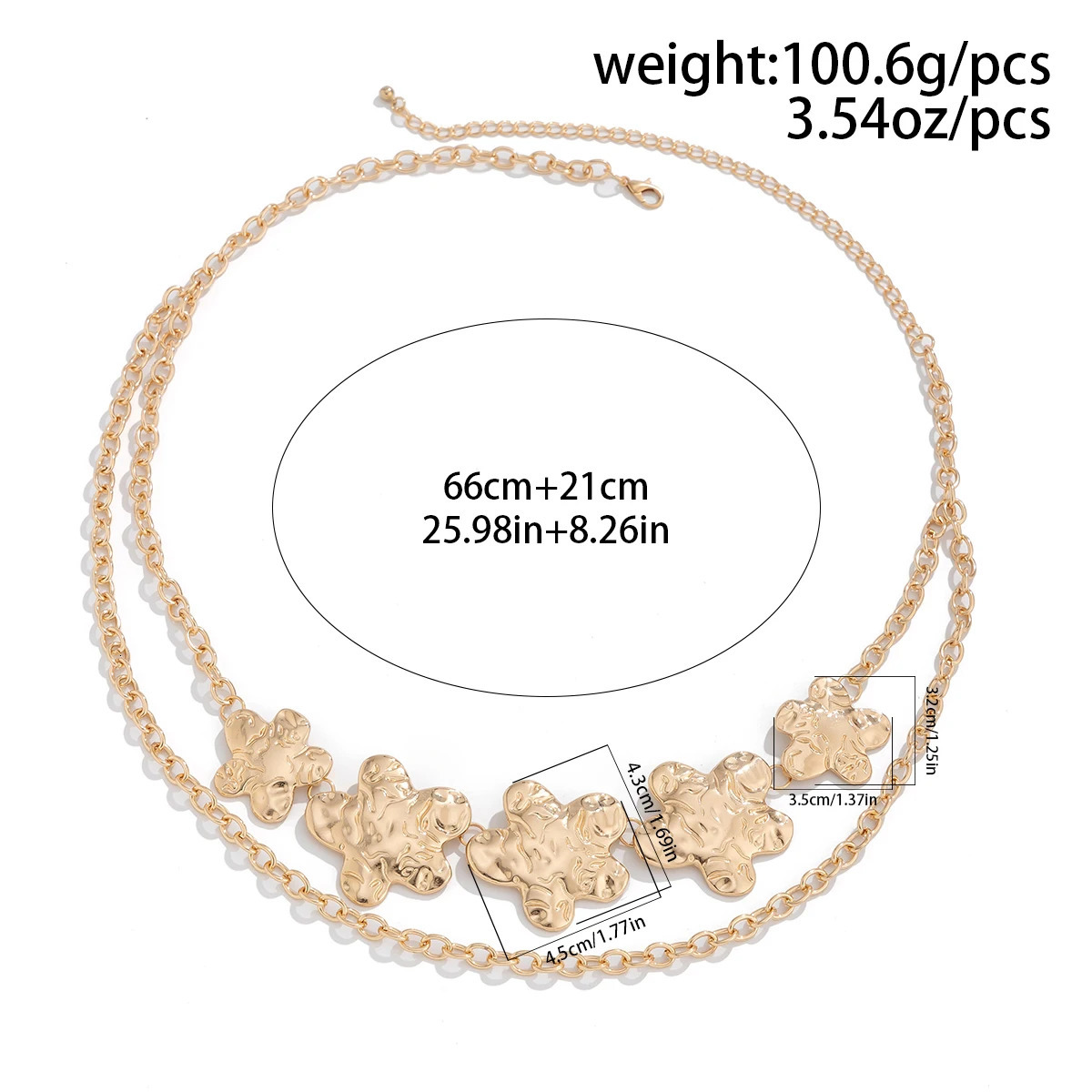 Sexy Gold Color Heart Star Belly Waist Chain for Women Punk Multilayer Metal Chain Belt Body Jewelry Dress Accessories 251023