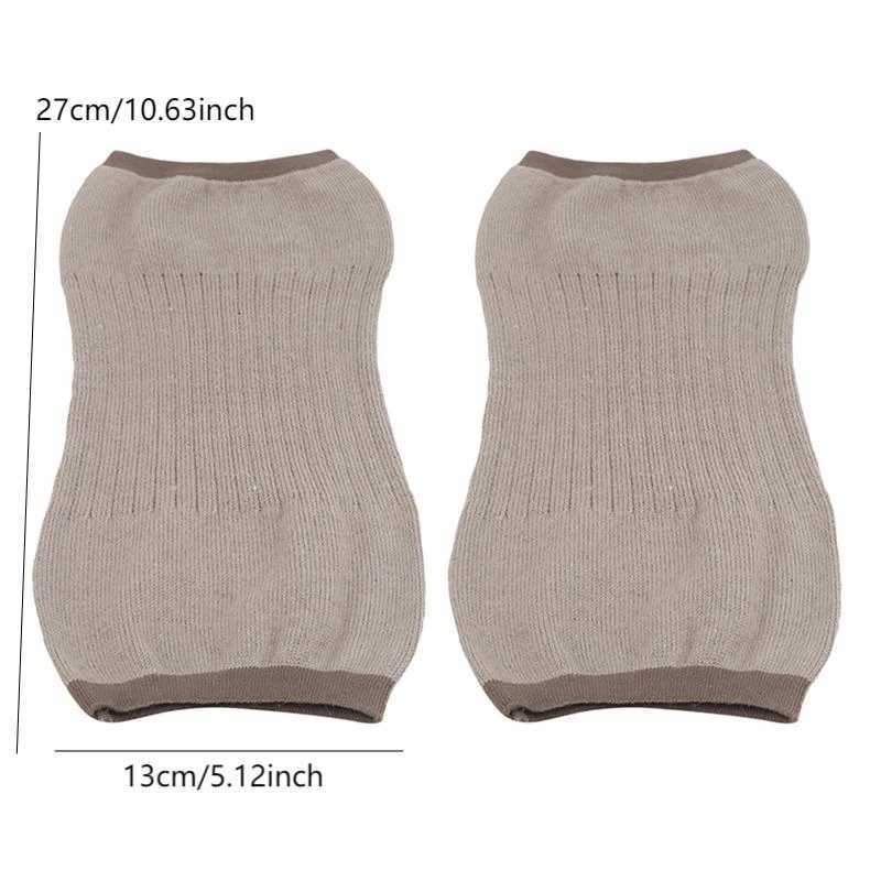 2Pcs Men Women Cashmere Knee Warmer Winter Warm Thermal Wool Knee Pads Support Brace Cycling Ski Running Knee Compression SleeveW251024
