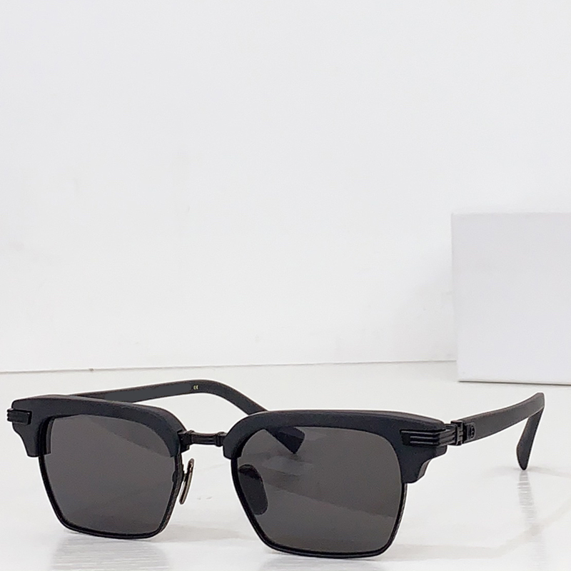 Designer sunglasses for women LEGION II Sunglasses men BPX 113 Black frame grey lenses glasses luxury brand daily outfit glasses compatible for prescription lenses