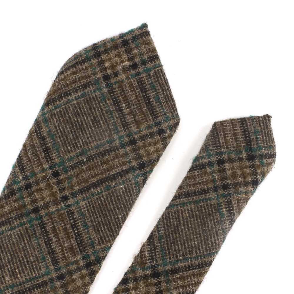 New Wool Ties Skinny Woolen Necktie For Men Suits Mens Plaid Striped Neck Tie For Busin Cravats 7cm Width Gro Neckties Y251024
