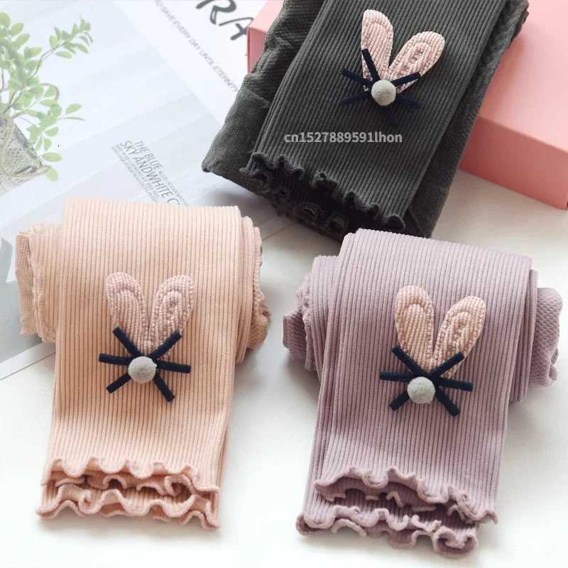 Girls Leggings baby 18 Years Old Cute Cotton Elastic Pants Skinny Print Cartoon Pattern Children Leggings Trousers Casual PantsT251024