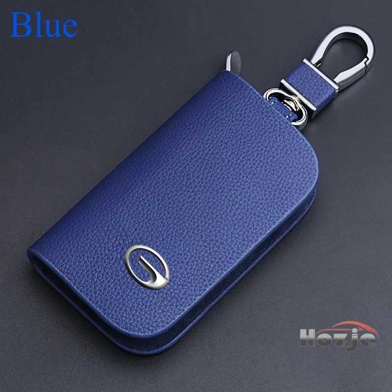 Car Leather Key Case Zipper Key Cover for GAC GS8 GA8 GS4 GS3 S7 EMZOOM GA3S Remote Control Protective Bag Gift 2025 Z251023
