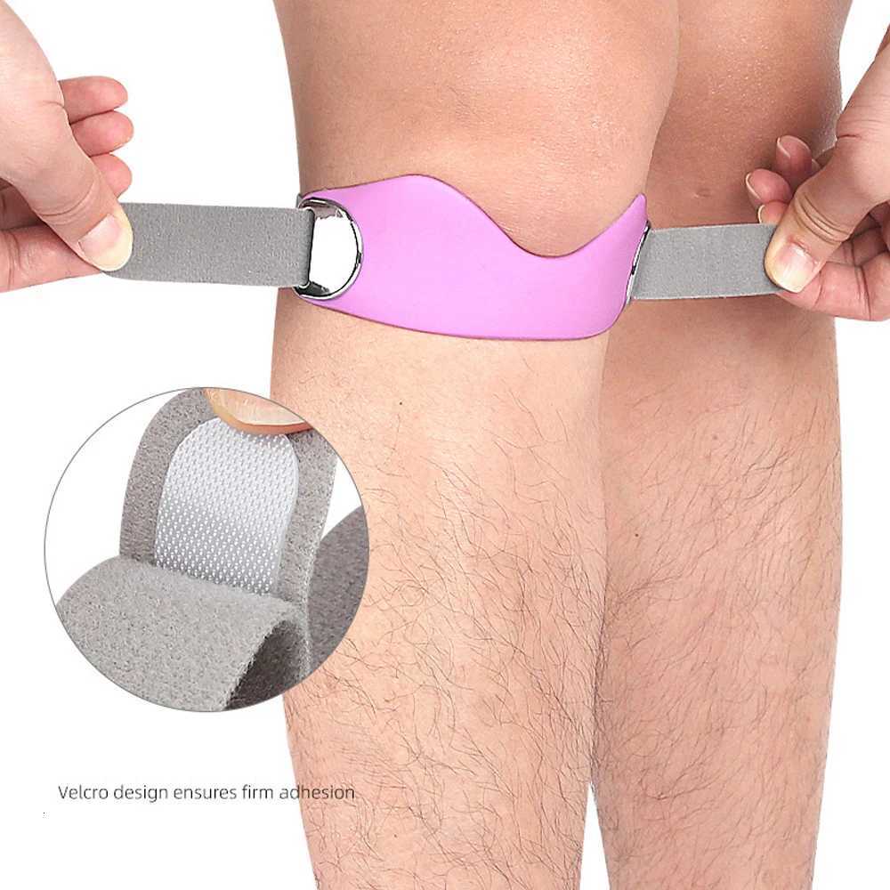 2PCS Patellar Tendon Support Strap Adjustable Silicone Knee Brace for Pain Relief NonSlip Patella Band for Jumpers KneeW251024