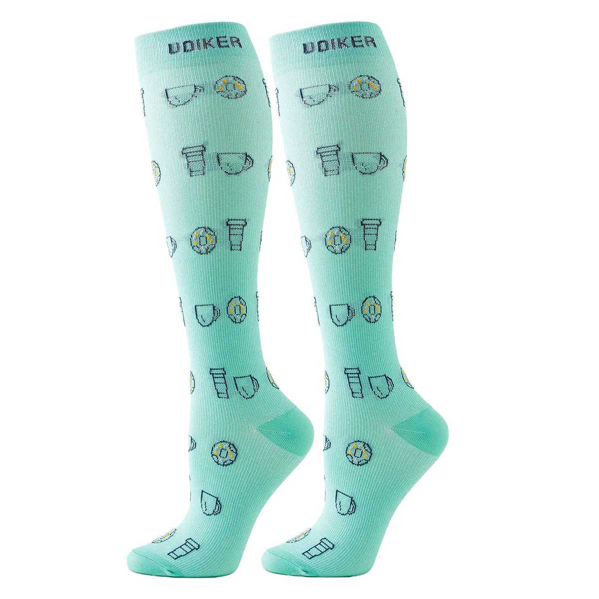Compression Socks Men Women Best for Sport Cycling Running Yoga Football Basketball Rugby Hiking Tennis Skateboard Exercise Y251024