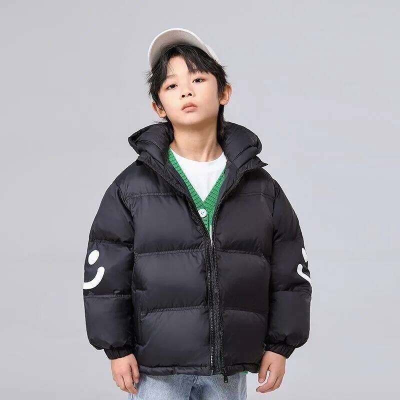 Tween Boys & Girls Cartoon Cozy Lightweight Fleece Hoodie - Thickened Stain-Resistant Unisex Winter Jacket For Kids