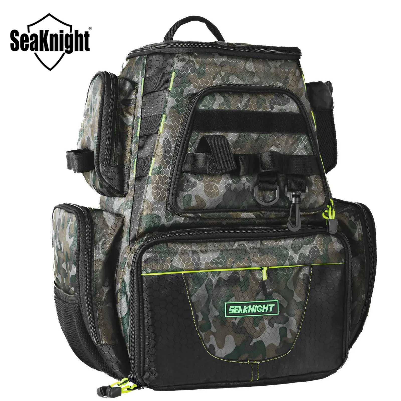 SeaKnight Brand SK010 Large capacity Waterproof durable multifunctionalThickened shoulder straps fishing bag outdoor backpack J251024