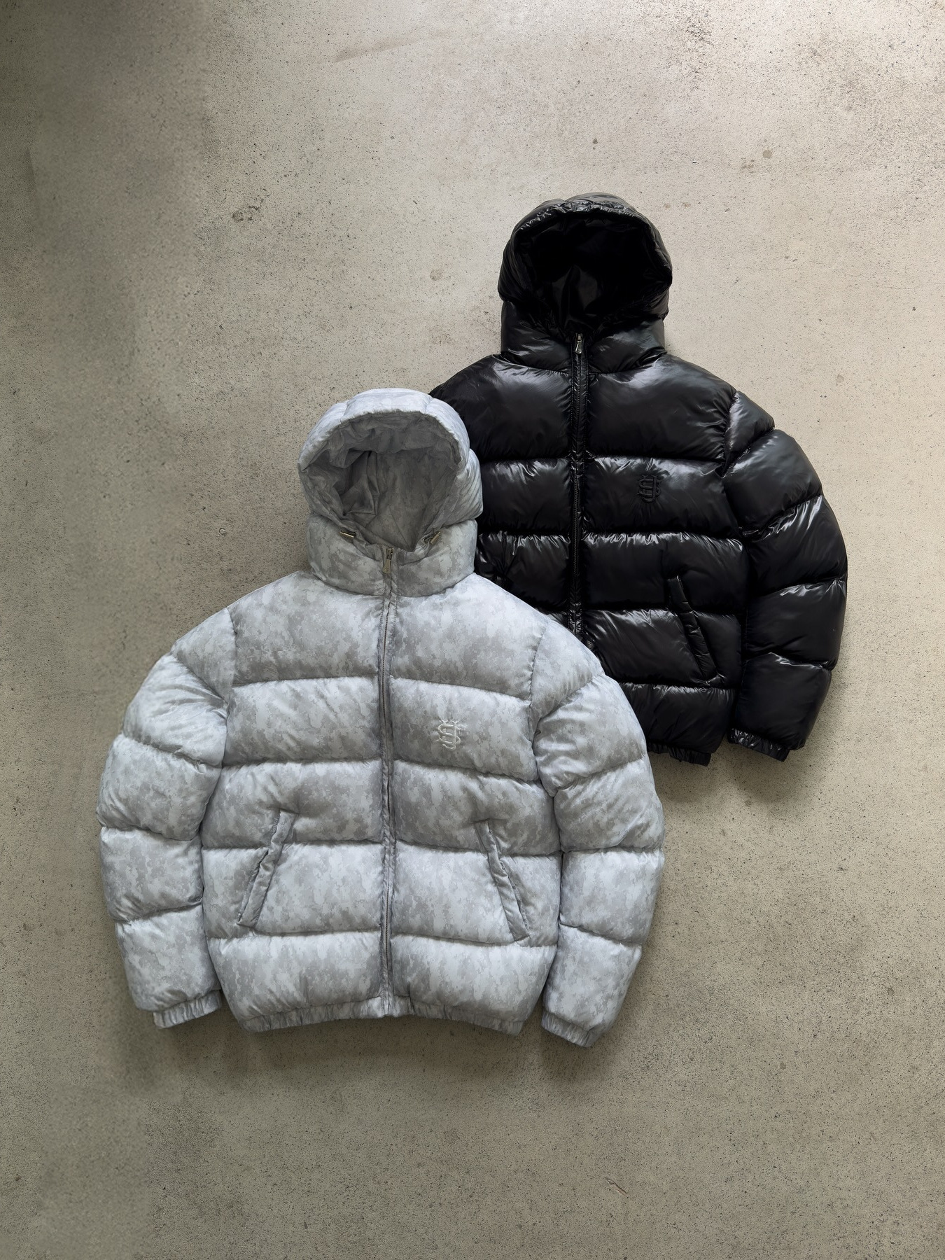 Men's Jackets Fashionable Shiny Warm Down Jacket Men High Street Fashion Clothing American Harajuku Y2K Casual Loose Zipper Hooded