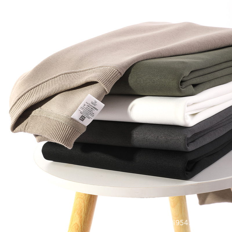 New Desain Cotton Sweatshirt For Men, Round Neck Pullover, Solid Color, Long Sleeve, Loose Fit, Designer Hoodie Jacket Tracksuit Men Polo Veste Coat C