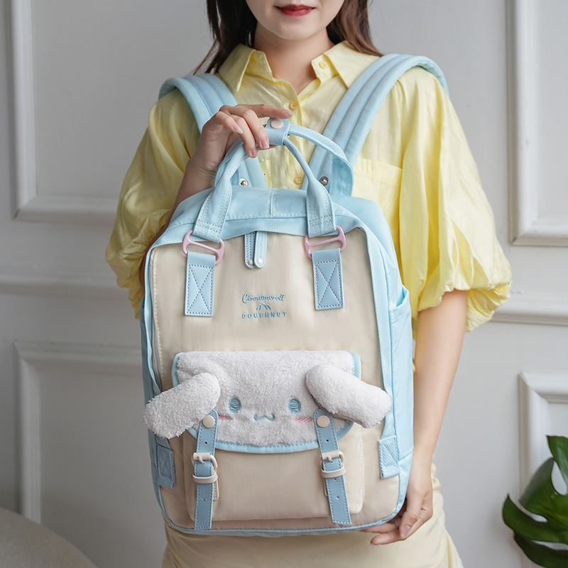 New designer donut cinnamon bag for primary and secondary school children's gift bag