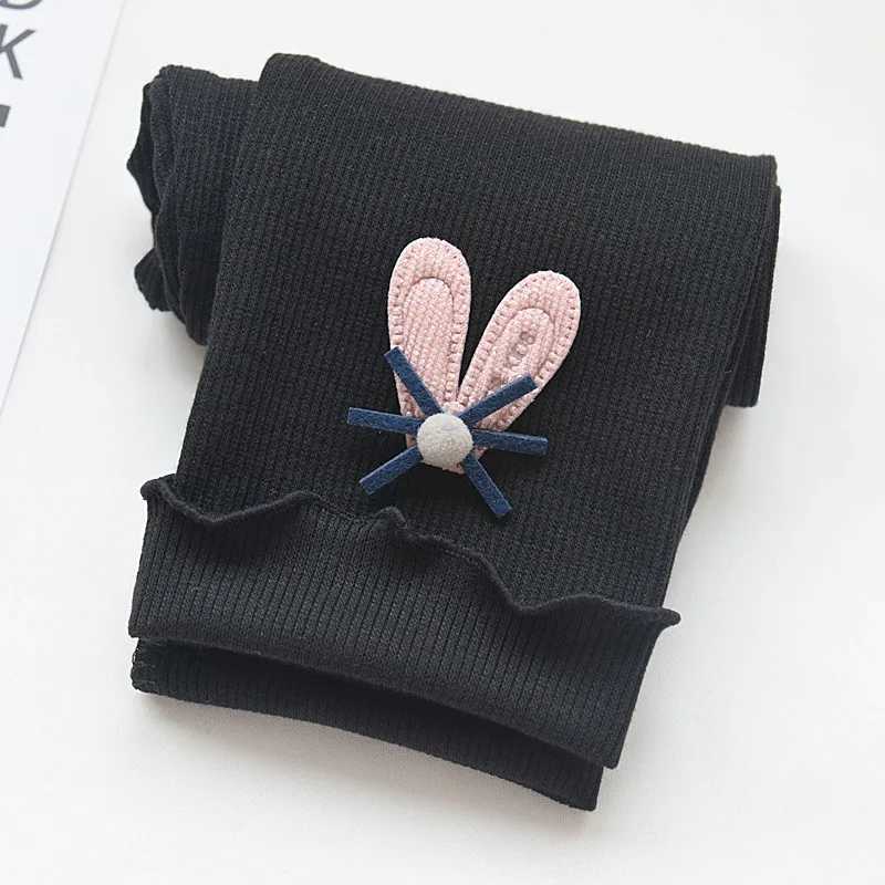 Girls Seven Points Bottoming Trousers Outer Wear Bunny Trim Slimfit Leggings Girls Pants Kids Wears for Girls Leggings 2 To 7 YT251024