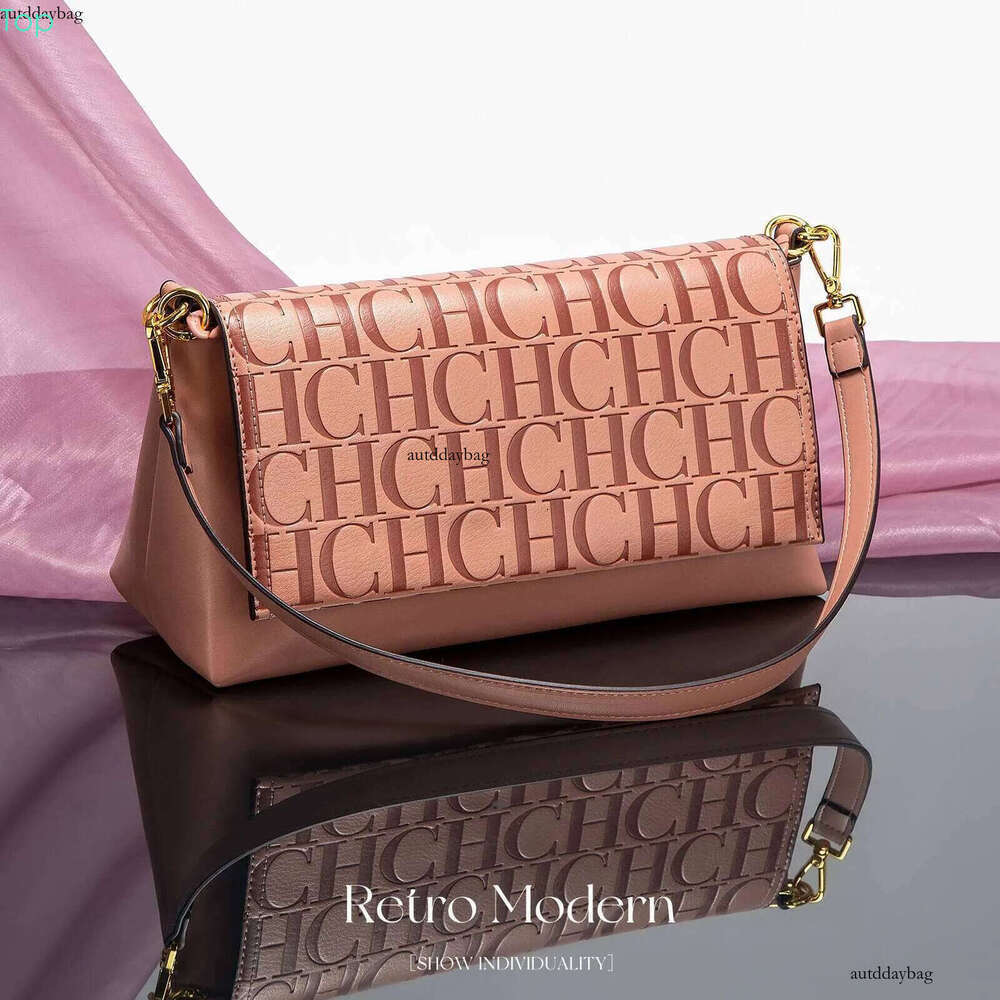 CH Simple Versatile Fashion Senior Ladies Shoulder Bag Design Sense Of Quality Brand Women's Bags Letter Printing