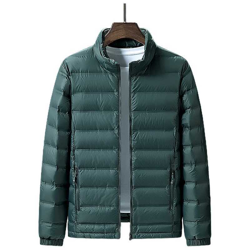 Men Winter New White Duck Down Jacket Warm Thick Stand Collar Windproof Puffer Jacket Men Casual High Quality Coat Male L8XL Z251024
