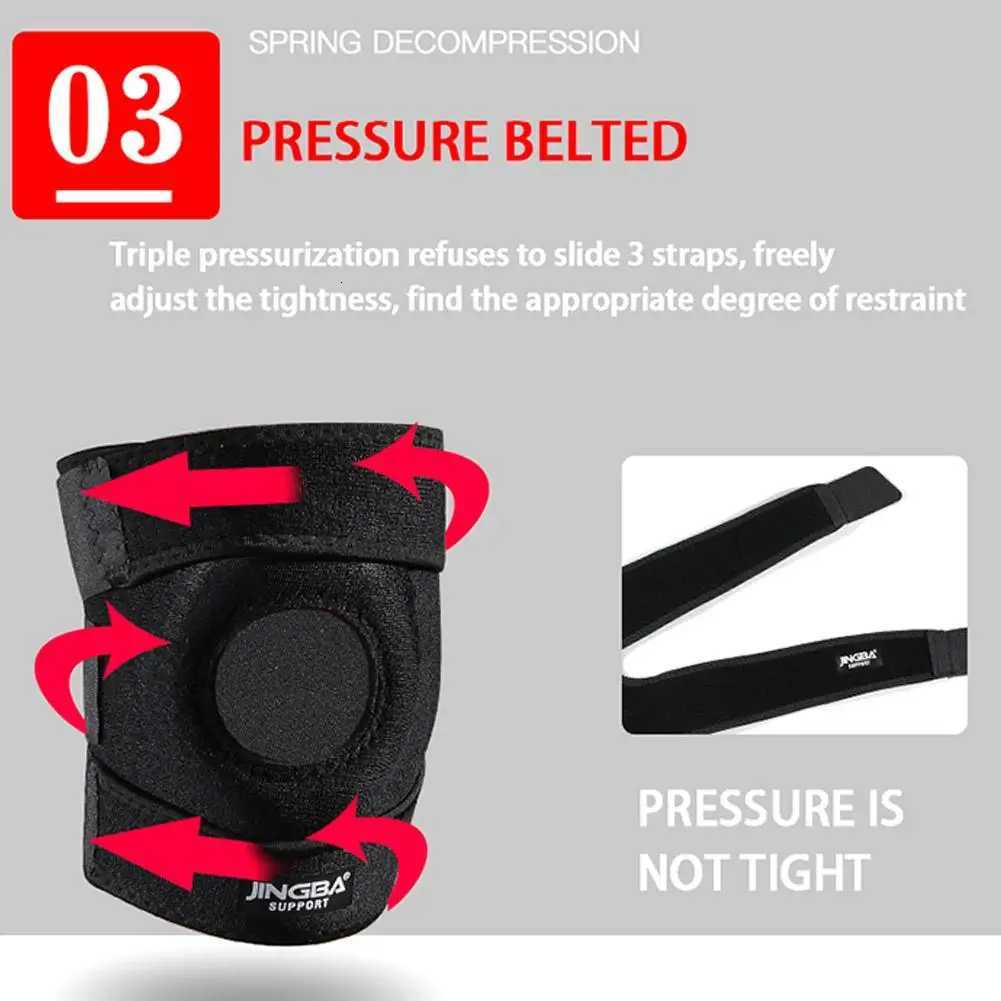 1PC Orthopedic Knee Pad Knee Brace Support Joint Pain Relif Patella Protector Adjustable Sport Kneepad Guard Meniscus LigamentW251024