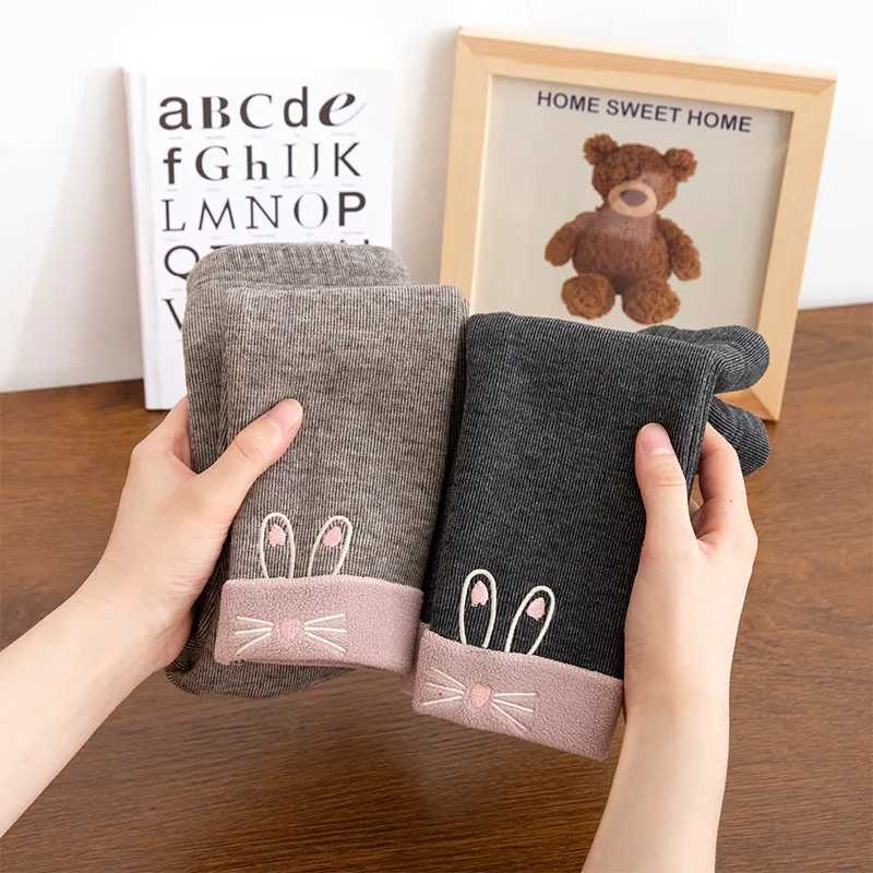 Girls Autumn Winter Tights FleeceLined Thickened Pants Fashion Warm Bottoms for Baby Kids Baby Leggings GirlsT251024