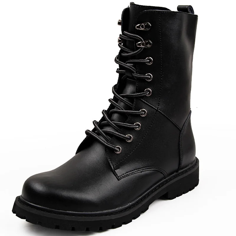 Men Tactical Boots Climbing Shoes Motorcycle Outdoor Size Boot Male Ankle Breathable Waterproof Plus Casual Hiking Shoes 251021