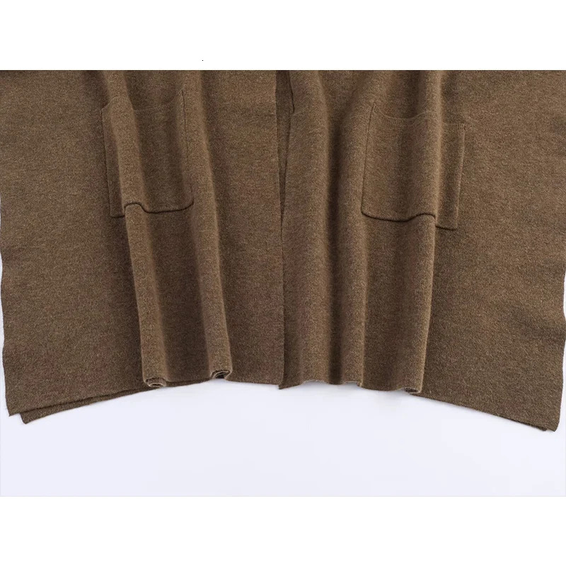 Womens Loose Long Cloak Jackets for Women Autumn Knitted In Cape Coats And Holiday Casual Poncho Outerwear 251021