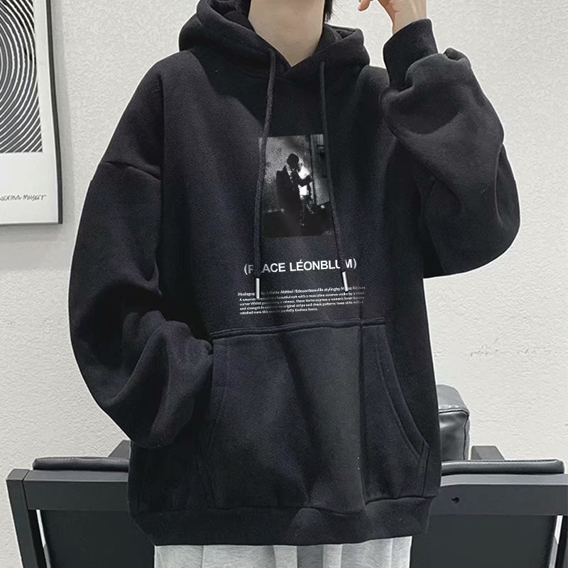 Oversize Heavyweight Sweatshirt For Men, Autumn And Winter Style, Large Size 2025, American Style, Hooded, Designer Hoodie Jacket Tracksuit Men Polo V