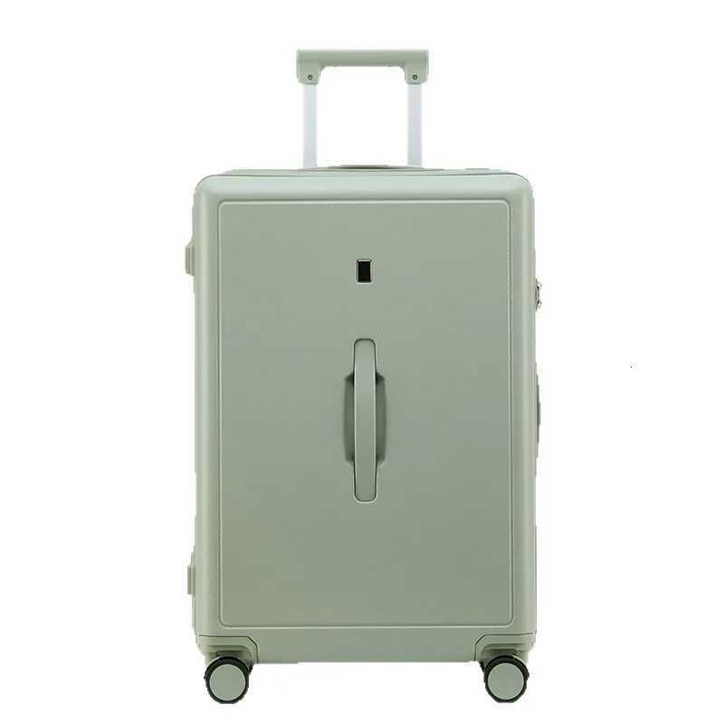 Japanese minimalist luggage 24inch ultralight handle suitcase for women and 20inch boarding password suitcase for menW251024
