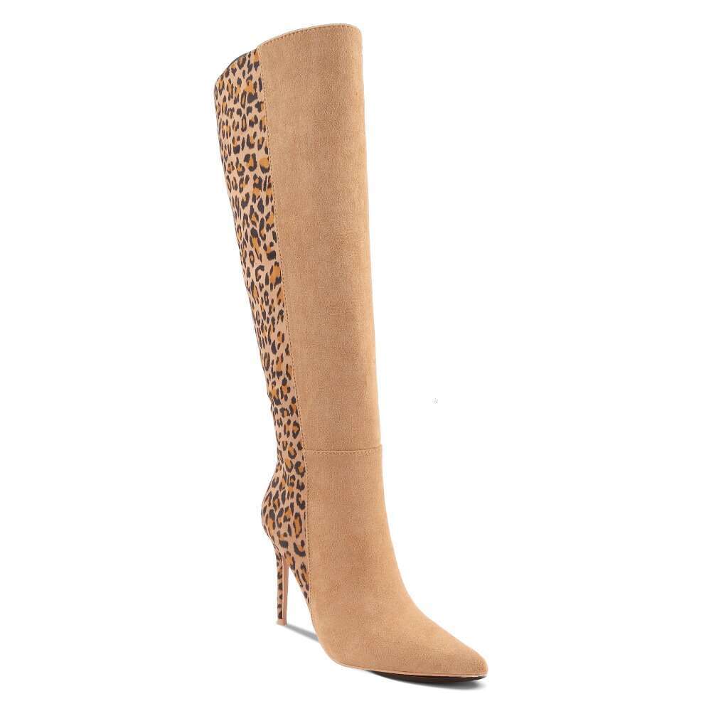 Sexy Side-Zip Stiletto Knee Boots For Women - 2025 Pointed Toe Party Shoes, Nightclub & Evening Event Heels