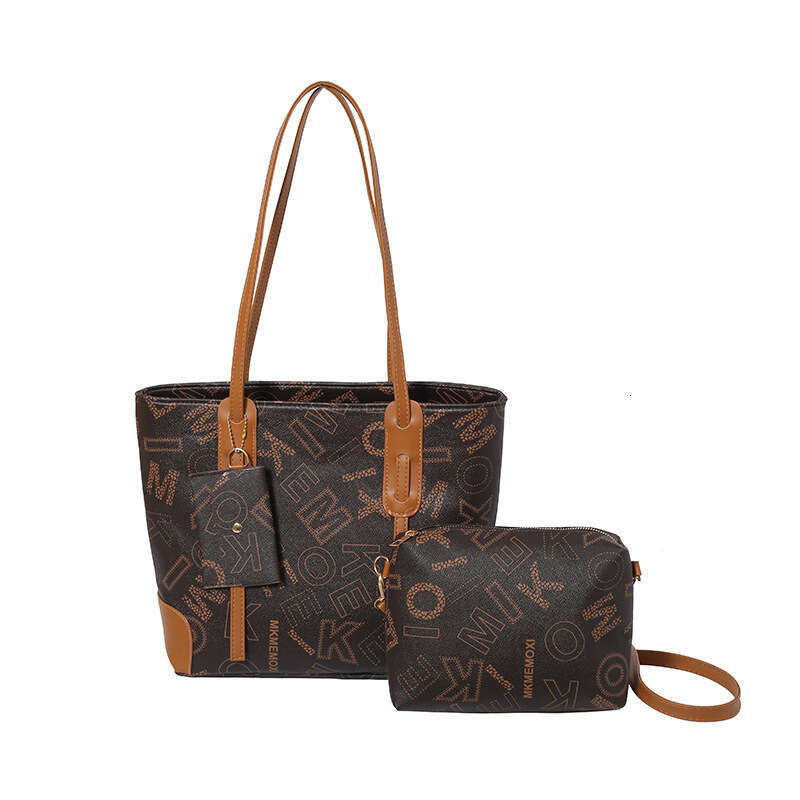 2025 Autumn Winter New Letter Tote for Women Versatile Large Capacity Shoulder Fashion Handbag Underarm Bag