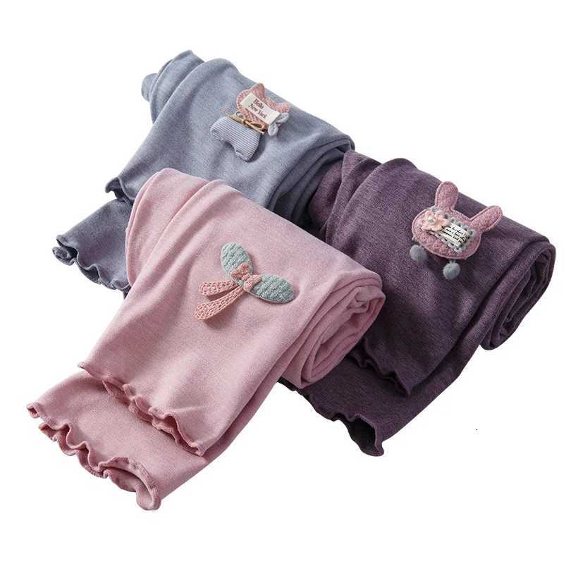 Velvet Slim Fit Childrens Autumn and Winter Underwear Girls Autumn Underwear Fashionable Underwear Cartoon PantsT251024