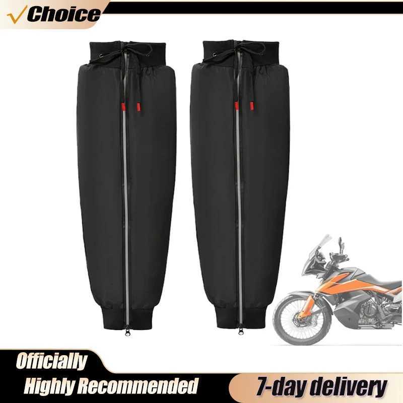 Winter Motorcycle Knee Brace Wraps Pads Thicken Warm Waterproof Fleece Windshield Quilt Waterproof Leg Cover Cycling Leg WarmerW251024
