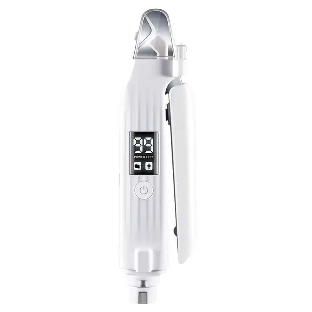 2 in 1 Electric Dog Nail Grinder and Clipper with LED Lights Pet Nail Trimmer Pet Nail Grinder for Small Medium Large DogsCats Z20251024