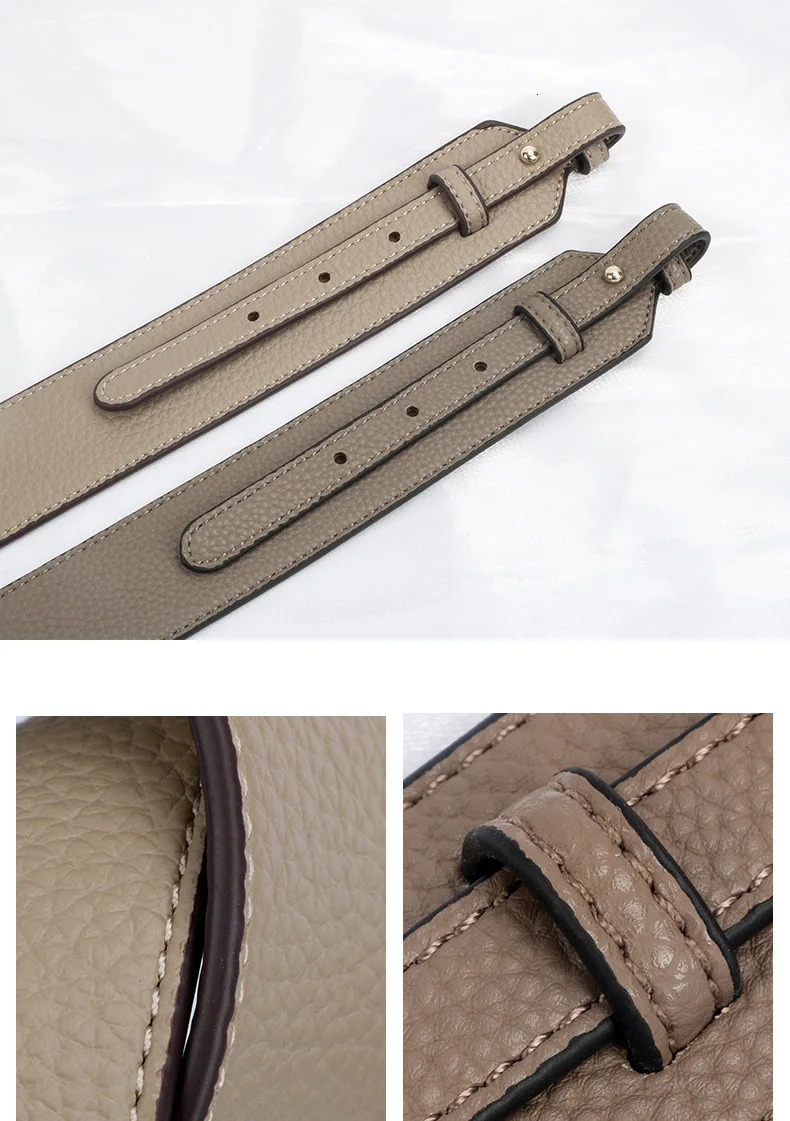 Genuine Leather Bag Strap for H Bag Adjustable Crossbody Bag Belts Women Handbag Handle Wide Shoulder Replacement Strap Custom 251022