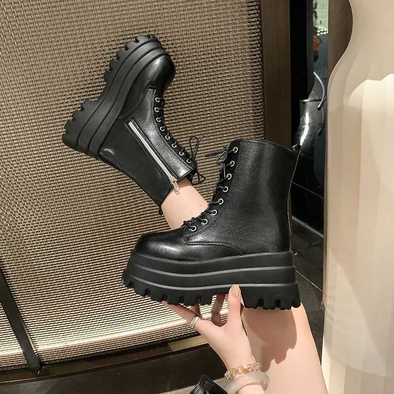 Style Fashionablecomfortable Short Boots for Heighteningslimming Thicksoled Womens Boots 9 Cm Catwalk Knight Boots for Women W251024