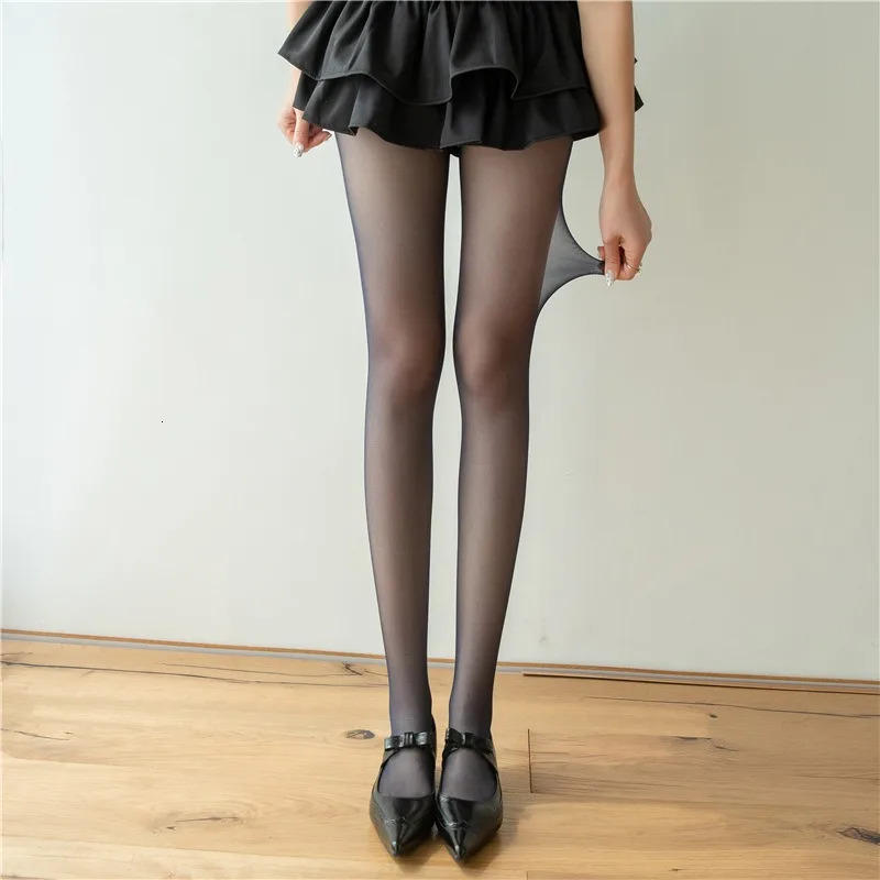 High Elastic Tights Women Fashion Candy Color Summer Spring Hosiery Female Daily Basic FreshColored Pantyhose Slim Legged Socks 251018