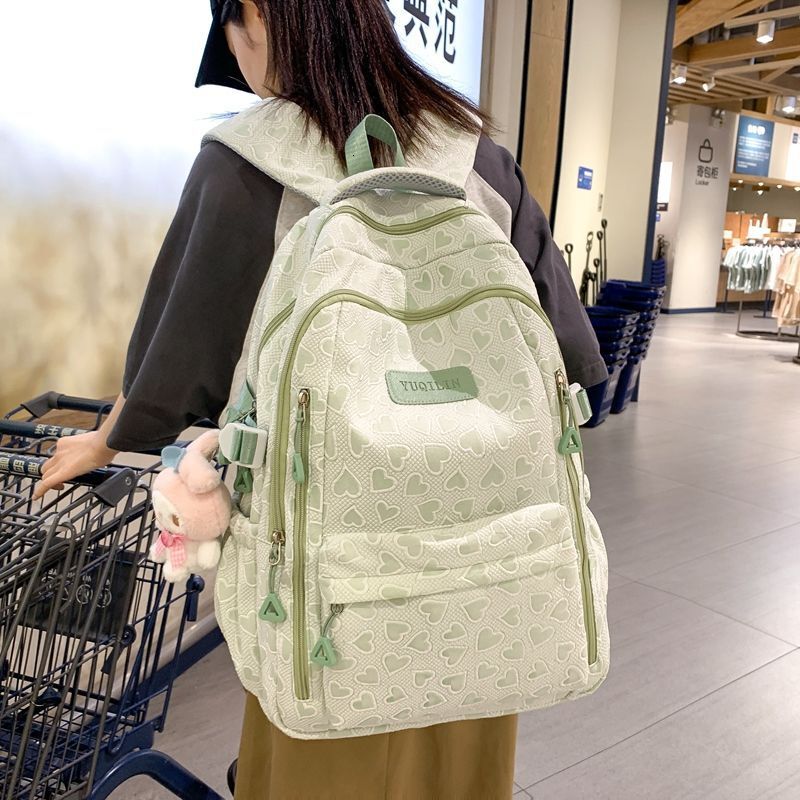 New designer girls' backpacks, fashionable and cute backpacks for middle school students, backpacks for grades three to six in primary school