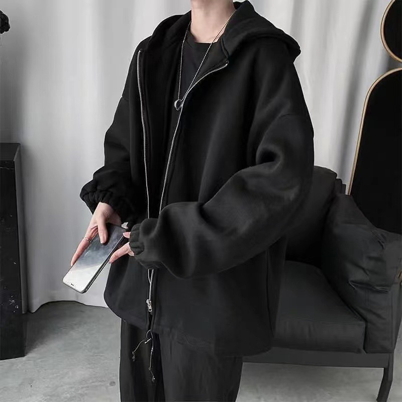 Men's Sweatshirt 2025 Early Spring New Autumn Winter Niche Designer Hoodie Jacket Tracksuit Men Polo Veste Coat Hooded Design Fleece Thickened Un