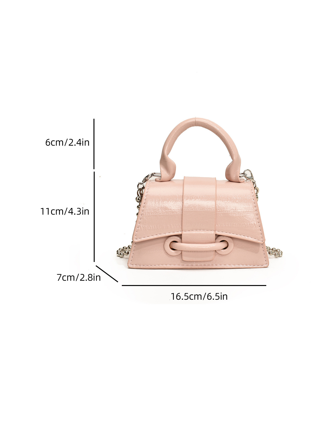 Luxury Brand Designer Bag Fashion Simple Handbag Small Square Bag For Women Glossy New Light Luxury Shoulder Bag Casual Versatile Chain Crossbody Bag 
