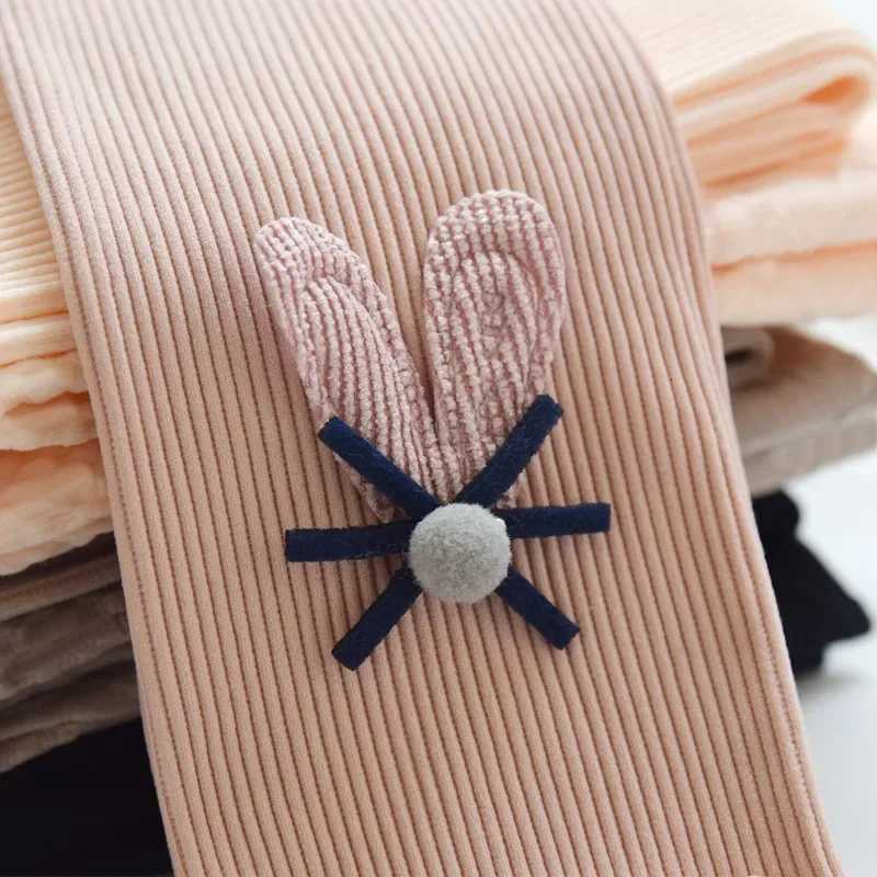 Girls Leggings baby 18 Years Old Cute Cotton Elastic Pants Skinny Print Cartoon Pattern Children Leggings Trousers Casual PantsT251024