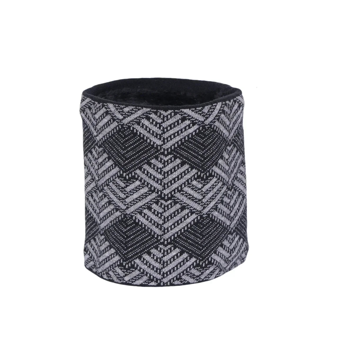 Winter Men Velvet Thickened Scarf Cashmere Warm Outdoor Windproof Plaid Neck Cover Couple Knitted Neckerchief 251020