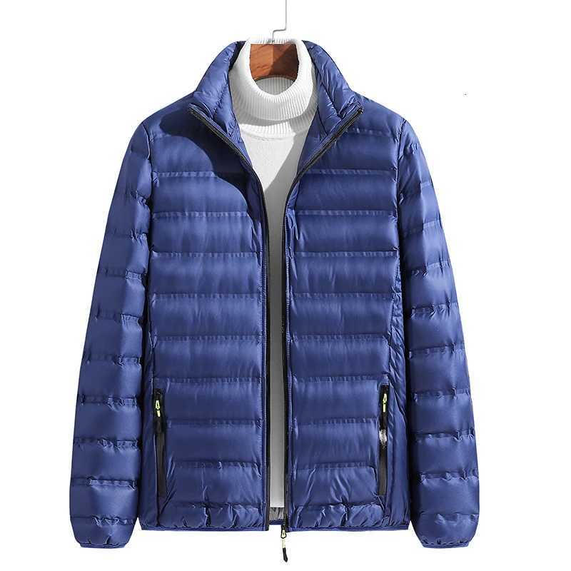 Fashion Solid Color Cotton Jacket for Men Outdoor Stand Collar Windproof Parkas Daily Winter Warm Men Windbreaker High Quality Z251024