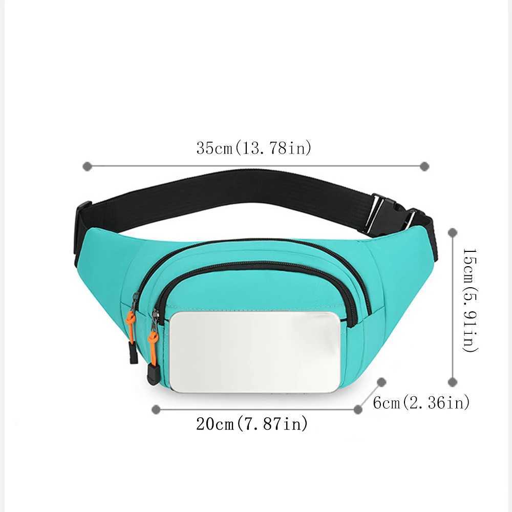 Nylon Men Chest Bag Large Capacity Adjustable Strap Outdoor Waist Bag Japanese Style Multi Functional Sports Walking Bag RidingL251024