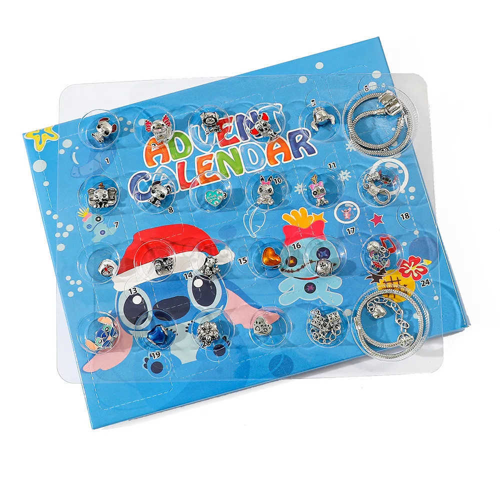 Disney Christmas Stitch-Themed Surprises - A Unique Collection of 24 Day-to-Day Creatives in a Blind Box