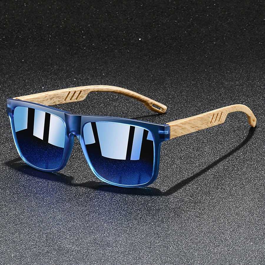 New Fashion Vintage Square Frame Sunglasses Men Women Fishing Driving Luxury Brand Designer Sun Glasses UV400 EyewearT251024