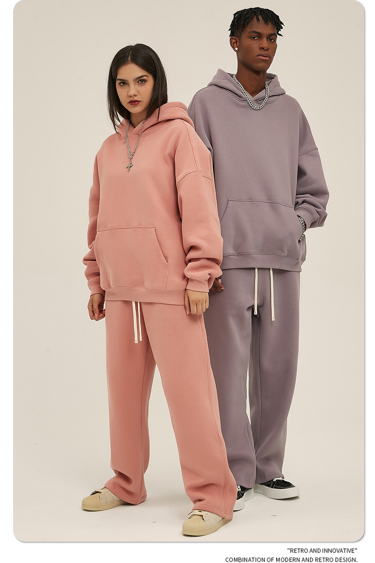 2025 Autumn Winter New Loose Fleece Trendy Brand Hoodie Men Oversize Hooded Designer Hoodie Jacket Tracksuit Men Polo Veste Coat Trendy Brand Men Hood