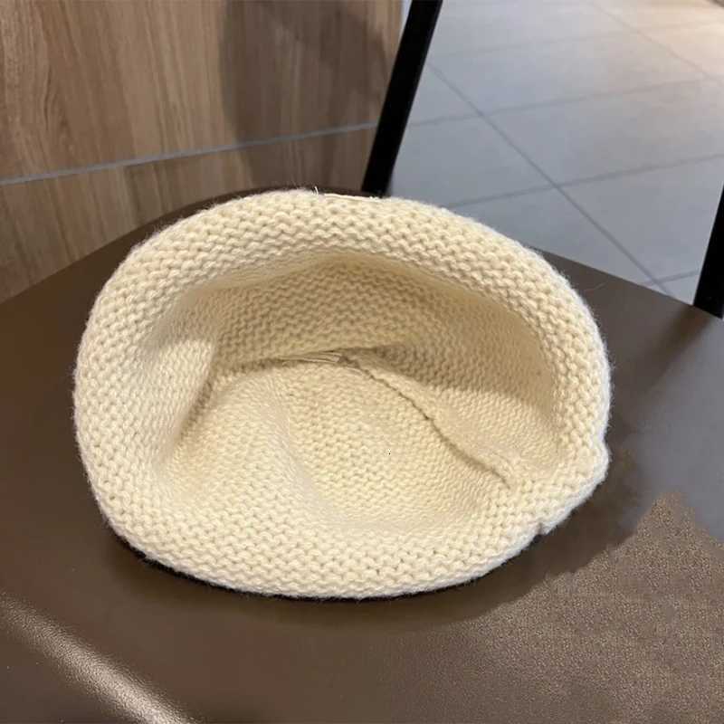Korean Baby Knitted Hat Winter Autumn Warm Infant Boy Girl Beanie Cap Solid Color Kids Wool Hats BonnetL251024