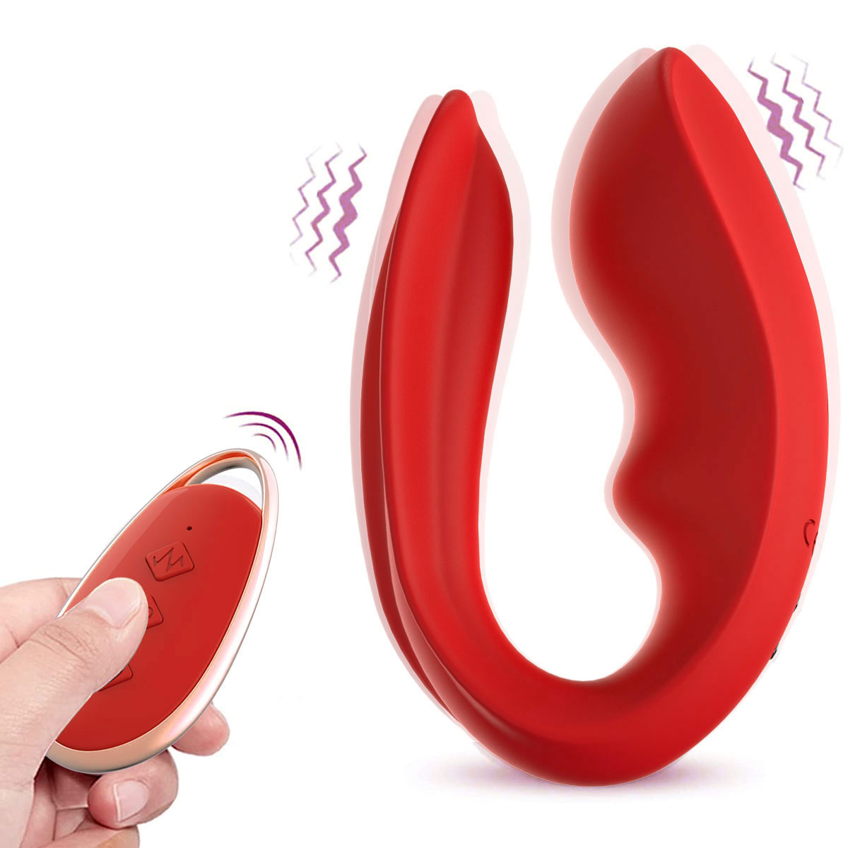 Ergonomic Design Flexible Clamp Vibe - Comfortable & Durable Silicone Material