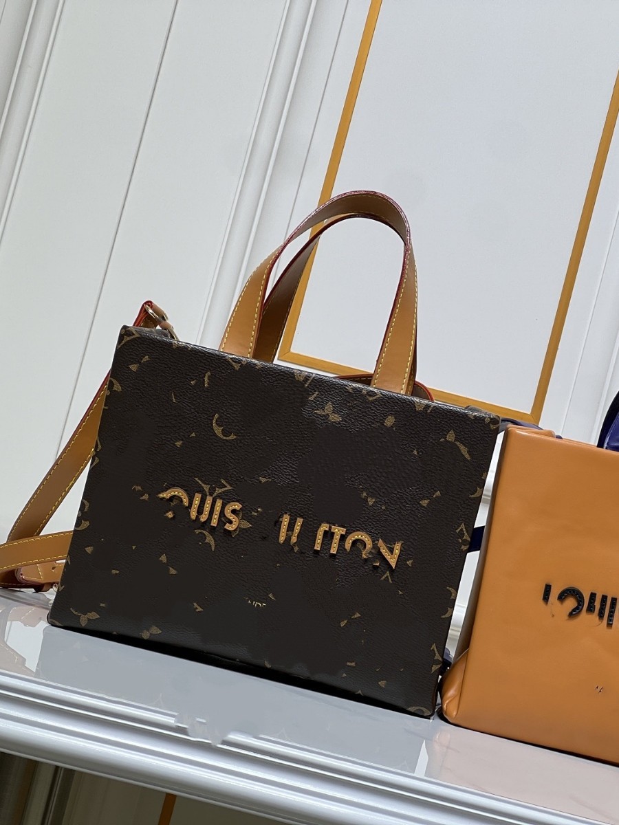 Designer shopping bags Structured Medium Capacity Tote Bag, Classic Shopper Work Bag with Zip